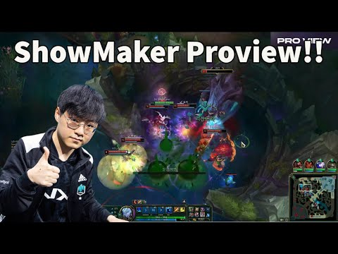 ShowMaker SINGLEHANDEDLY Crushes KT's Hopes With This INSANE 1v5 BARON STEAL!! (PROVIEW)