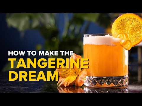 A Citrus Gin Sour Recipe: How To Make The Tangerine Dream Cocktail!