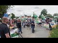 Macron in Moritzburg „Freie Sachsen“ Demo