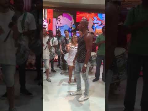 Ensaio do Império Serrano na programa da Fátima Bernardes do GLOBO