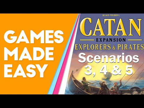 Learn how to play Full Catan Explorers & Pirates better and faster