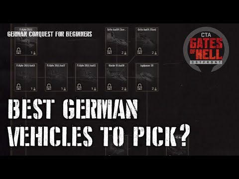 Top 3 Early Vehicles for German Conquest