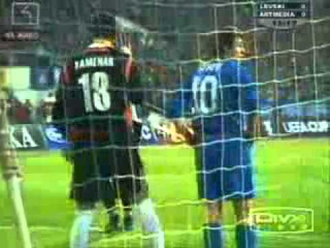 All goals on Levski in Uefa Seson 2005 - 2006
