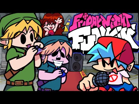 Friday Night Funkin' - V.S. Link FULL WEEK + Endless Cover - FNF MODS [HARD]