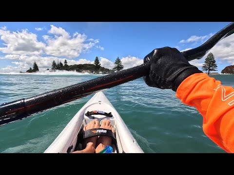 Fun time with the mini surf ski!