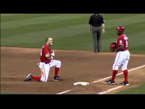 2009/07/18 Hill's strong pick-off throw