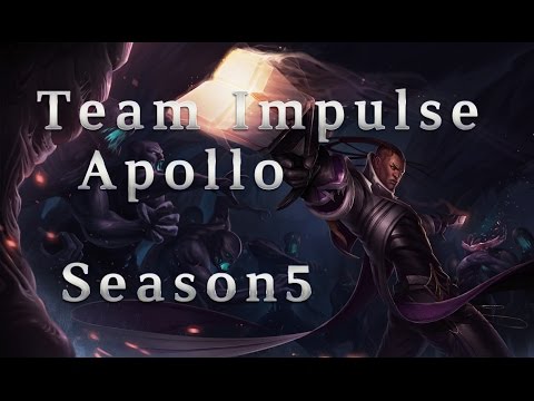 Impulse Apollo Lucian ADC Penta Kill vs Caitlyn Season 5 Patch 5.4 League of Legends LoL Pro SoloQ