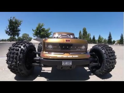 "GOLDEN" NEW ARRMA OUTCAST 4s V2  Breakdown and Durability Test!!!