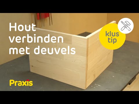 Hout verbinden met deuvels | Klustip Praxis