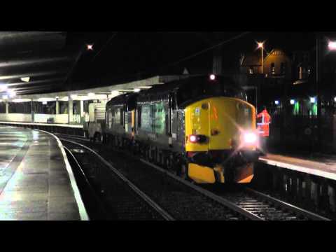 37602/37038 6K73 Sellafield - Crewe flask(s) 30th October 2013