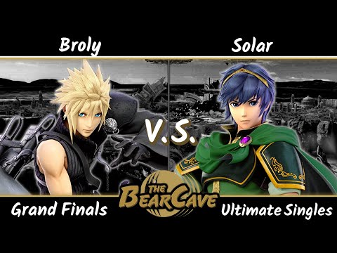 Bearcave #41 - Broly (Cloud, Roy) VS Solar (Marth) [Smash Ultimate]