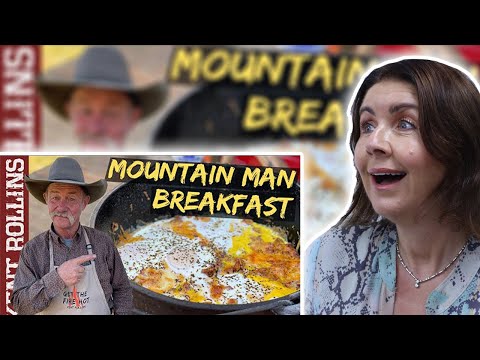 BRITS React to Mountain Man Breakfast | Hearty Breakfast Casserole