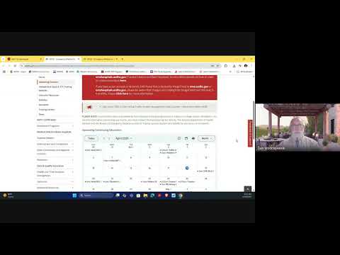 ADHS BEMSTS Training Center Program Director Meeting 04/18/2025