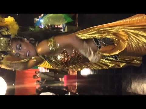 Claudia Leon Dancing Samba at the coconut creek casino