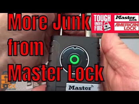 (897) Review: Master Lock Bluetooth Smart Padlock (JUNK!)