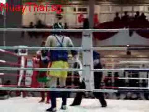 Bout 9 - part1 - Muay Thai Tournament At Tanglin CC