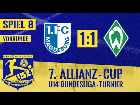 7. Allianzcup 25.01.20 | Spiel 8 | 1. FC Magdeburg - SV Werder Bremen 1:1 | Vorrunde