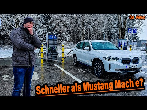 BMW iX3 80kWh - Autobahnkomfort + Reichweite & Ladespeed Test