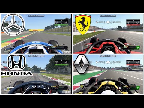 Engine Sound : F1 2019 vs F1 2020