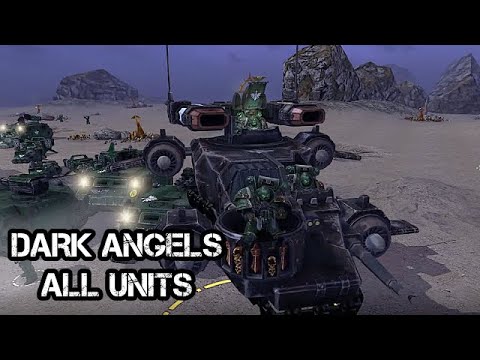 ULTIMATE MOD 2021 | WARHAMMER 40K: All Units of Dark Angels - Men of War: Assault Squad 2