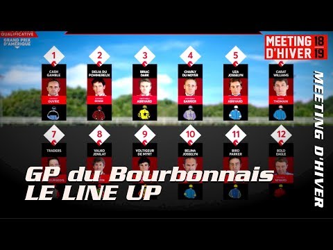 Line Up  du Grand Prix du Bourbonnais 2018