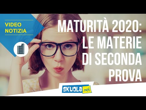 Materie Maturità 2020: ecco quali sono