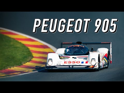 Onboard: Peugeot 905 Racing on Spa - HQ V10 sound