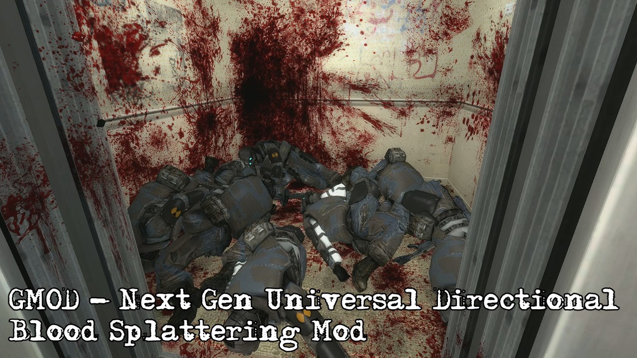 GMOD - Next Gen Universal Directional Blood Splattering Mod
