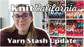 Exposing my yarn stash: January 2024 update