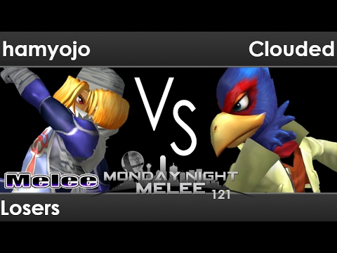 MNM 121 - FX | hamyojo (Sheik) vs AWOL | Clouded (Falco) Losers Quarters - Melee