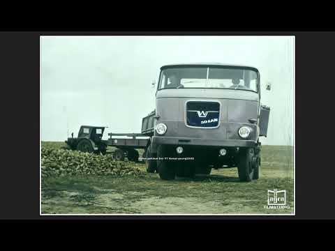 GDR IFA W45/50 truck development and testing Werdau 1962