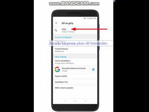 Alcatel 3v Dil Değiştirme