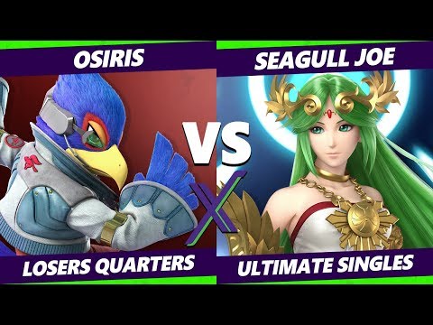 Smash Ultimate Tournament - Osiris (Falco) Vs. Seagull Joe (Palutena) S@X 318 SSBU Losers Quarters