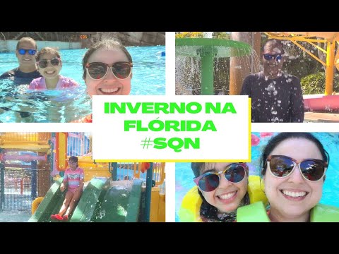 INVERNO EM ORLANDO: DEU PRAIA, PISCINA E MUITO MAIS!