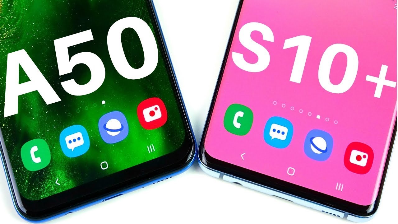 Samsung A50 vs Samsung S10 Plus Speed Test