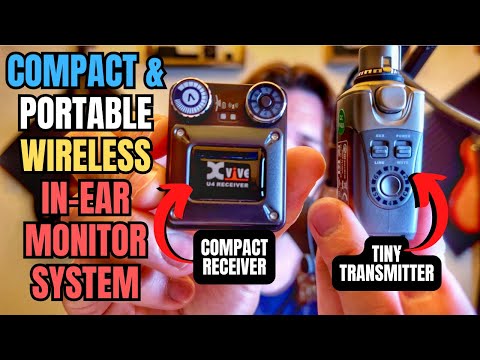COMPACT & PORTABLE Wireless In-Ear Monitor System - XVive U4