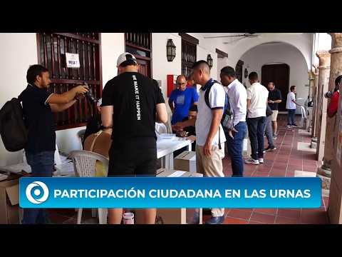 Participación electoral en Cartagena y Bolívar para Congreso y consultas