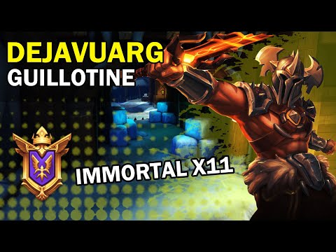 DejavuARG Zhin Competitive (Grandmaster) GUILLOTINE - Immortal X11