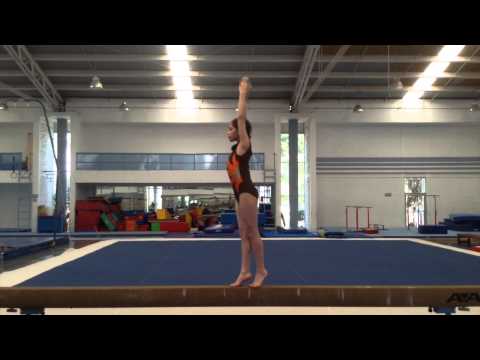 Age Group Programme – Women's Artistic - Choreographic elements - Beam/Floor - Exercise 2.2