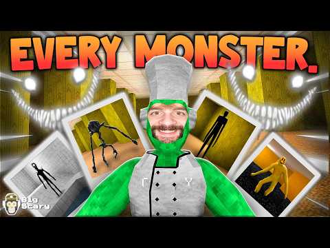 HOW To Find EVERY BACKROOMS MONSTER In Big Scary...
