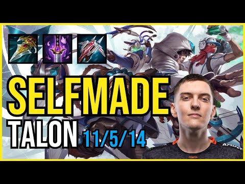SELFMADE - TALON vs HECARIM Jungle - EUW Grandmaster - Patch 11.4