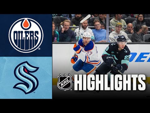 NHL Highlights | Oilers vs. Kraken | October 25, 2025