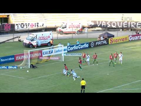 Os gols de Vasco 1 x 1 Portuguesa