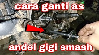 Download lagu How to replace the Smash gear shaft (BJM Kerinci motorbike) mp3