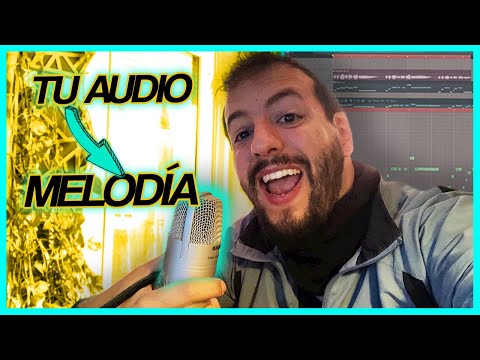 Cómo convertir GRABACIÓN de voz en notas MIDI de instrumento 👄 Transformar audio en melodía *TRUCAZO