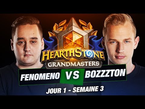 EUROPEAN GRANDMASTERS ► FENOMENO VS BOZZZTON - JOUR 1 SEMAINE 3