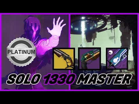 Palindrome WEEK: Solo 1330 Master Nightfall (100K Platinum Rank) - Destiny 2 Season Of The Chosen