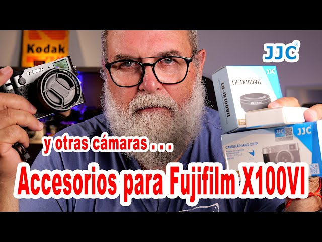 Vídeo relacionado con JJC Plata Kit de Anillo de Adaptador y Campana para Cámaras Fujifilm X100VI, X100V, X100F, X100T, X100S, X100 y X70 - Capacidad de Acoplamiento Lnverso a la Lente