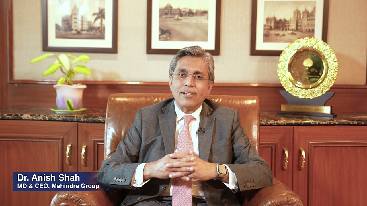 Dr. Anish Shah, Md & CEO, Mahindra Group