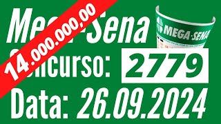 ???? Mega-Sena de 26/09, Resultado MEGA-SENA, MEGA-SENA de hoje,